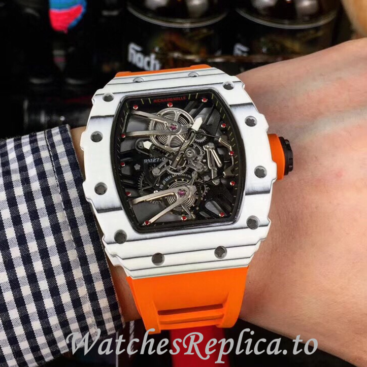 Richard Mille Replica RM27-01 Rubber strap 50MM - WatchesReplica.is