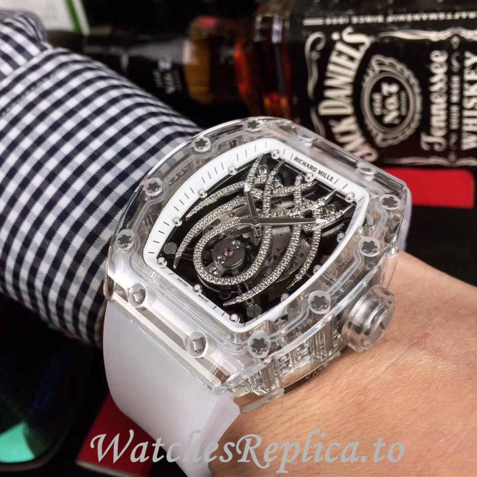 Richard Mille Replica RM052 Rubber strap 50MM - WatchesReplica.is