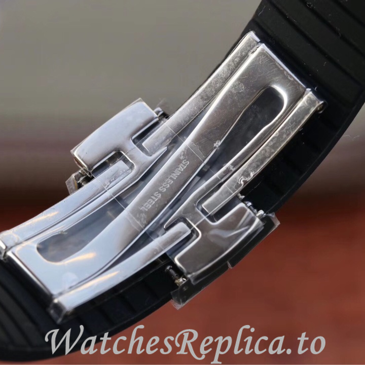 Patek Philippe Replica Aquanaut 5968A-001 Rubber strap 42.2MM - WatchesReplica.is