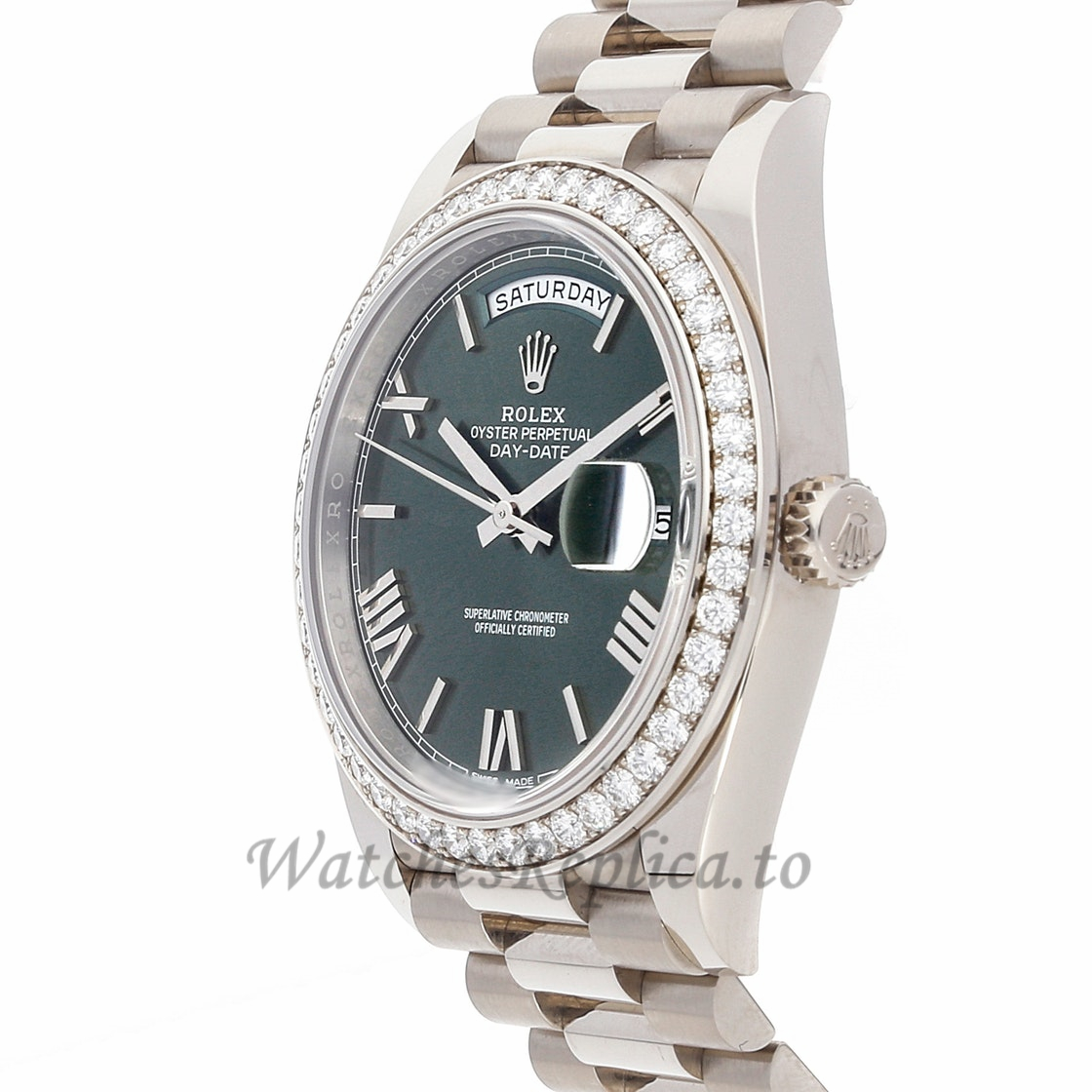 Rolex Replica Day-Date 40mm 228349RBR - WatchesReplica.is