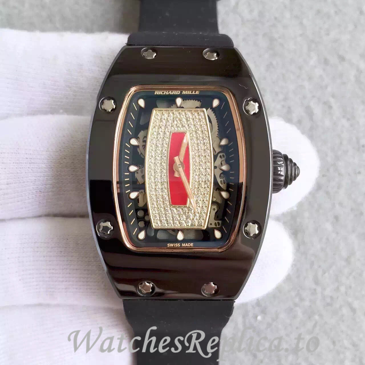 Richard Mille Replica RM07-01 Rubber strap 45MM - WatchesReplica.is
