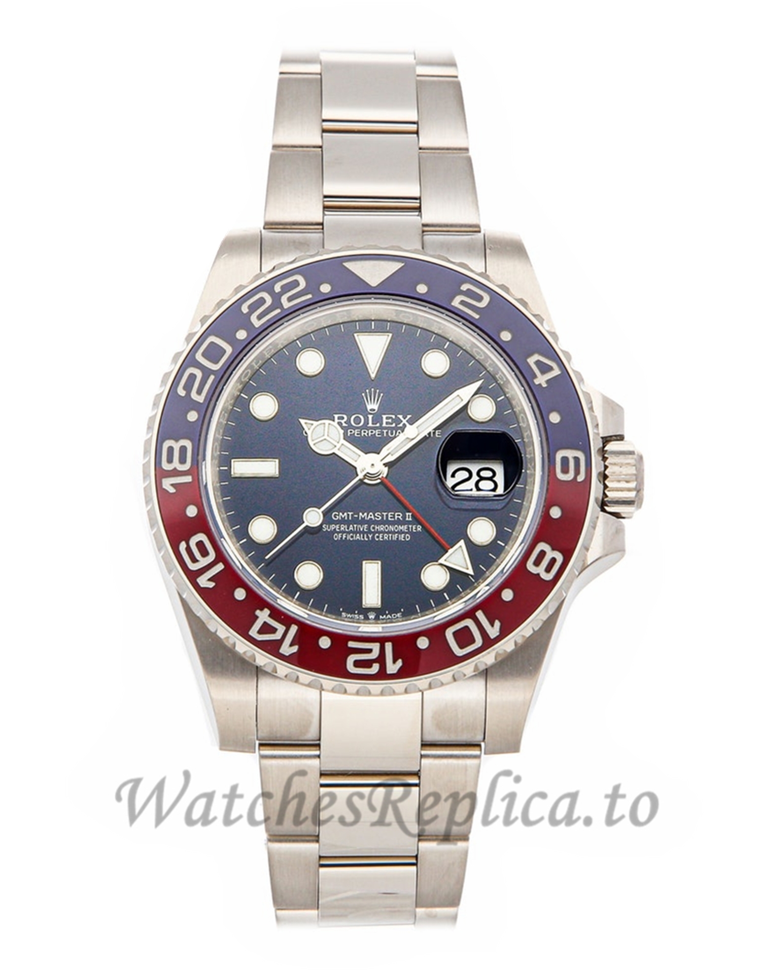 Rolex Replica GMT-Master 40mm 126719BLRO - WatchesReplica.is