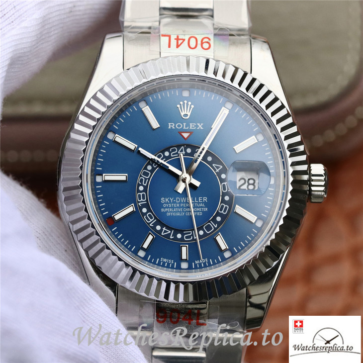 Swiss Rolex Oyster Perpetual Replica 326934-0003 Stainless steel strap 42MM - WatchesReplica.is