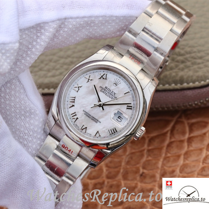 Swiss Rolex Datejust Replica 116200 Stainless steel strap 36MM - WatchesReplica.is