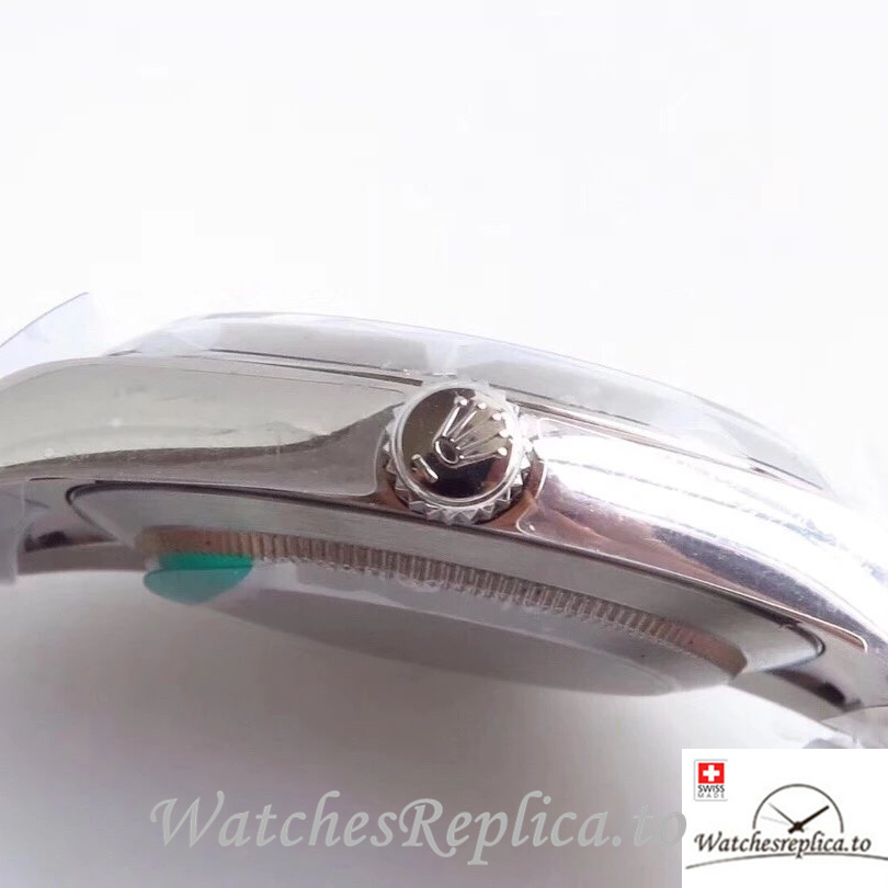 Swiss Rolex Oyster Perpetual Replica 114300-0003 Stainless steel strap 39MM - WatchesReplica.is