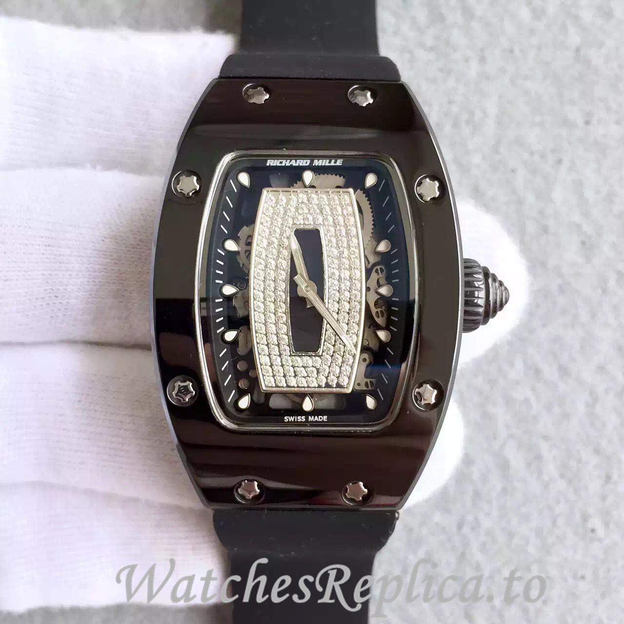 Richard Mille Replica RM07-01 Rubber strap 45MM - WatchesReplica.is