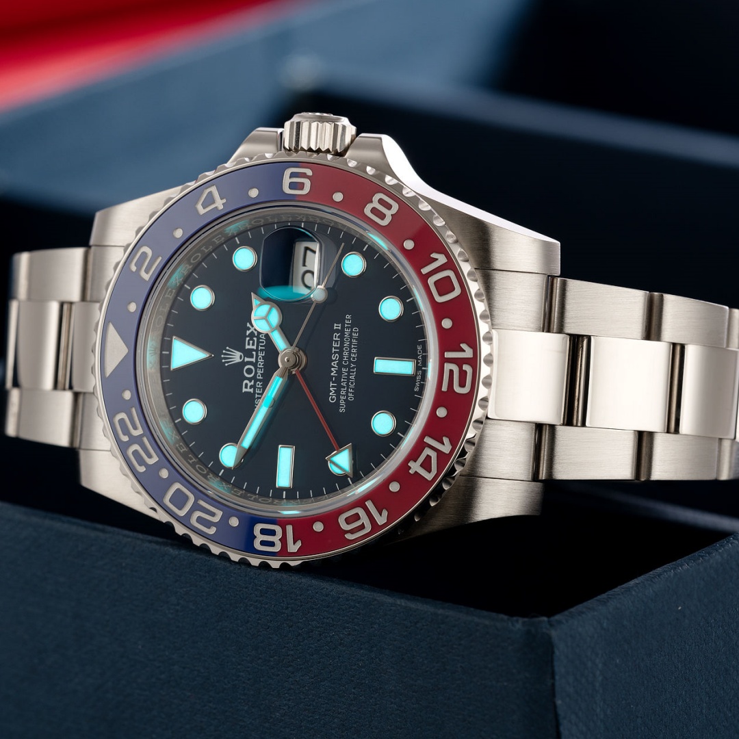 Replica Rolex GMT- Master 116719BLRO-0003 40MM - WatchesReplica.is