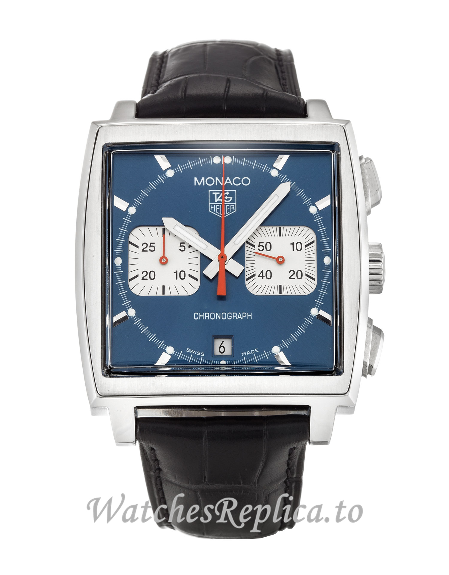 Tag Heuer Monaco Blue Dial CW2113.FC6183-38 MM - WatchesReplica.is