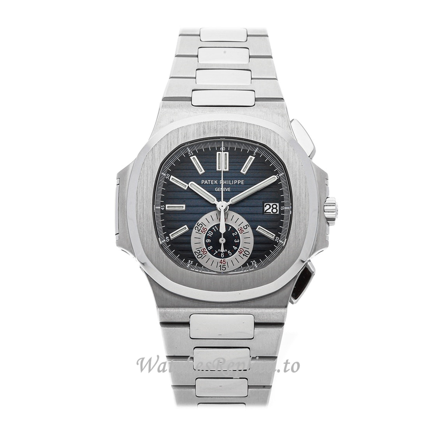 Patek Philippe Nautilus Replica Watch 5980/1A-001 40MM - WatchesReplica.is