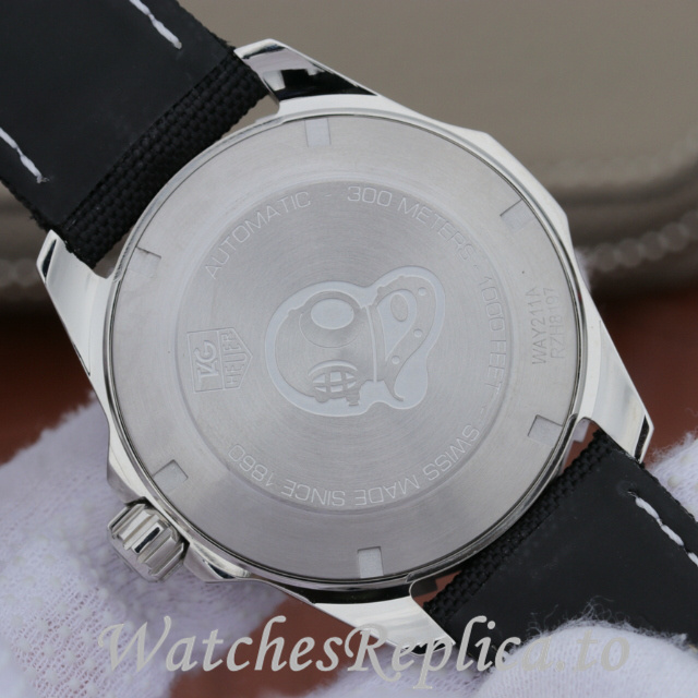 Tag Heuer Replica Aquaracer WAY211A.FC6362 Canvas strap 41MM - WatchesReplica.is