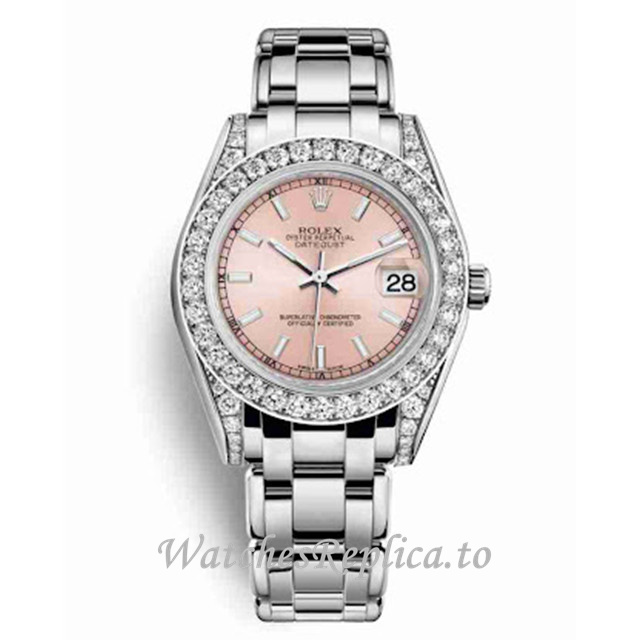 Replica Rolex Pearlmaster m81159-0054 36MM - WatchesReplica.is