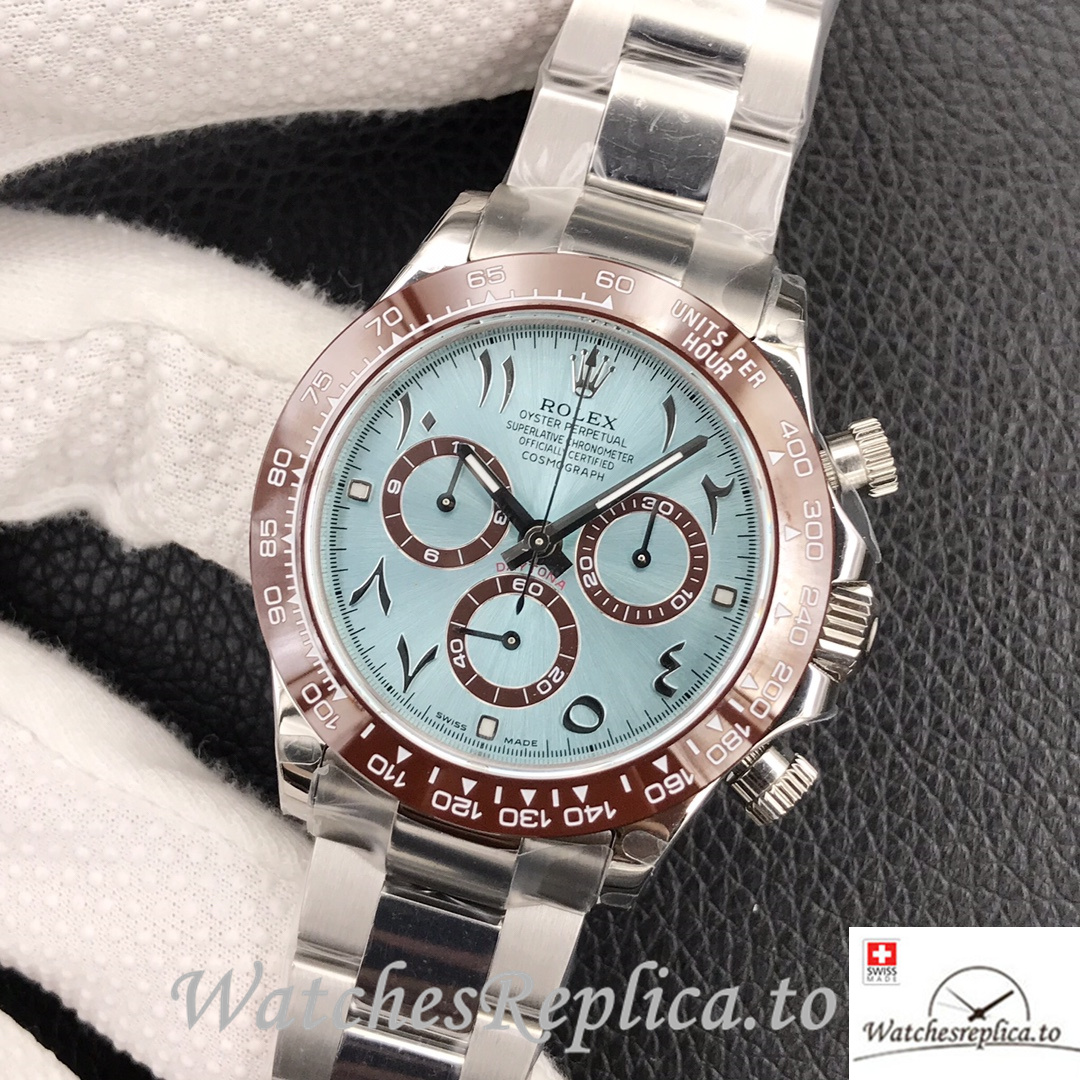 Swiss Rolex Daytona Replica 116506 Stainless steel strap 40MM - WatchesReplica.is