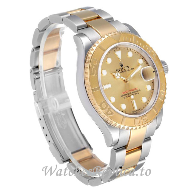 Replica Rolex Yacht-Master 16623-2 40MM Stainless steel strap Mens Watch - WatchesReplica.is