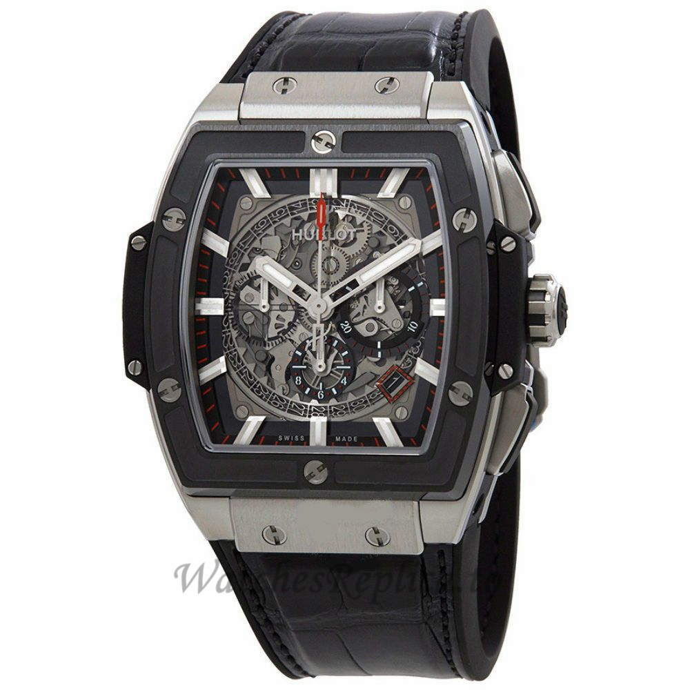 Hublot Replica Spirit of Big Bang Titanium 45MM Watch 601.NM.0173.LR - WatchesReplica.is