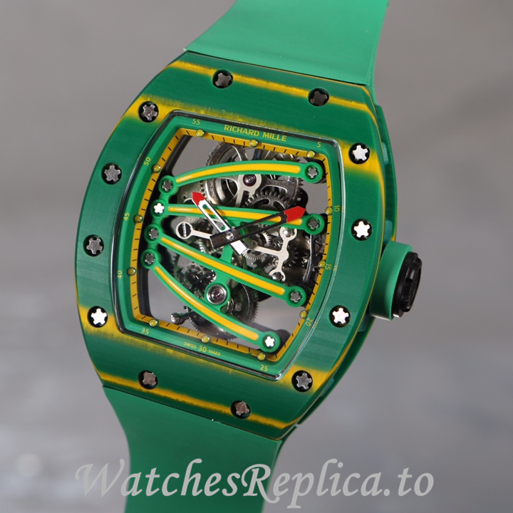 Richard Mille Replica RM59-01 Rubber strap 51MM - WatchesReplica.is