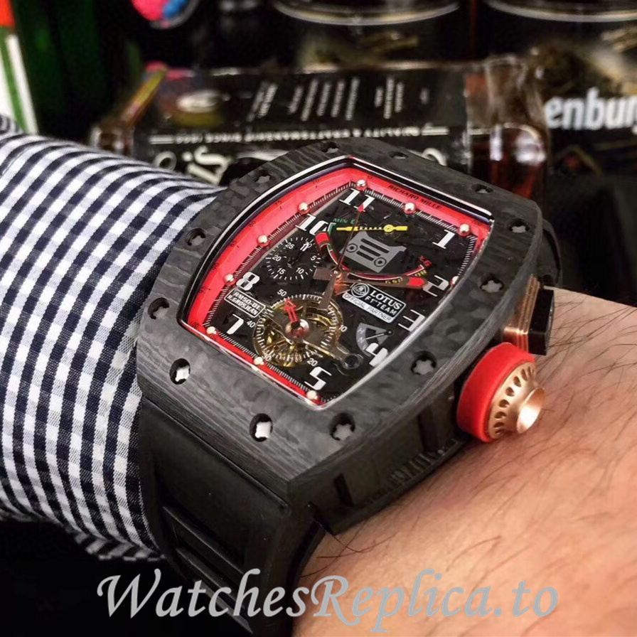Richard Mille Replica RM12-01 Rubber strap 50MM - WatchesReplica.is