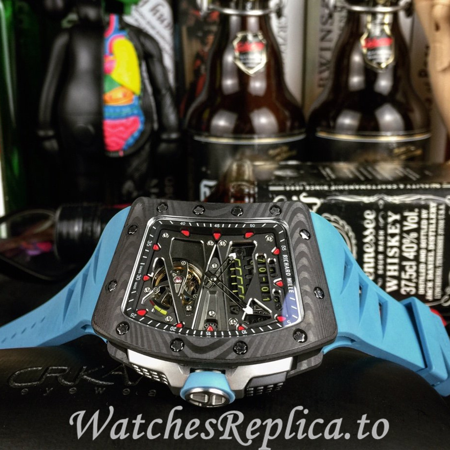 Richard Mille Replica RM70-01 Rubber strap 50MM - WatchesReplica.is