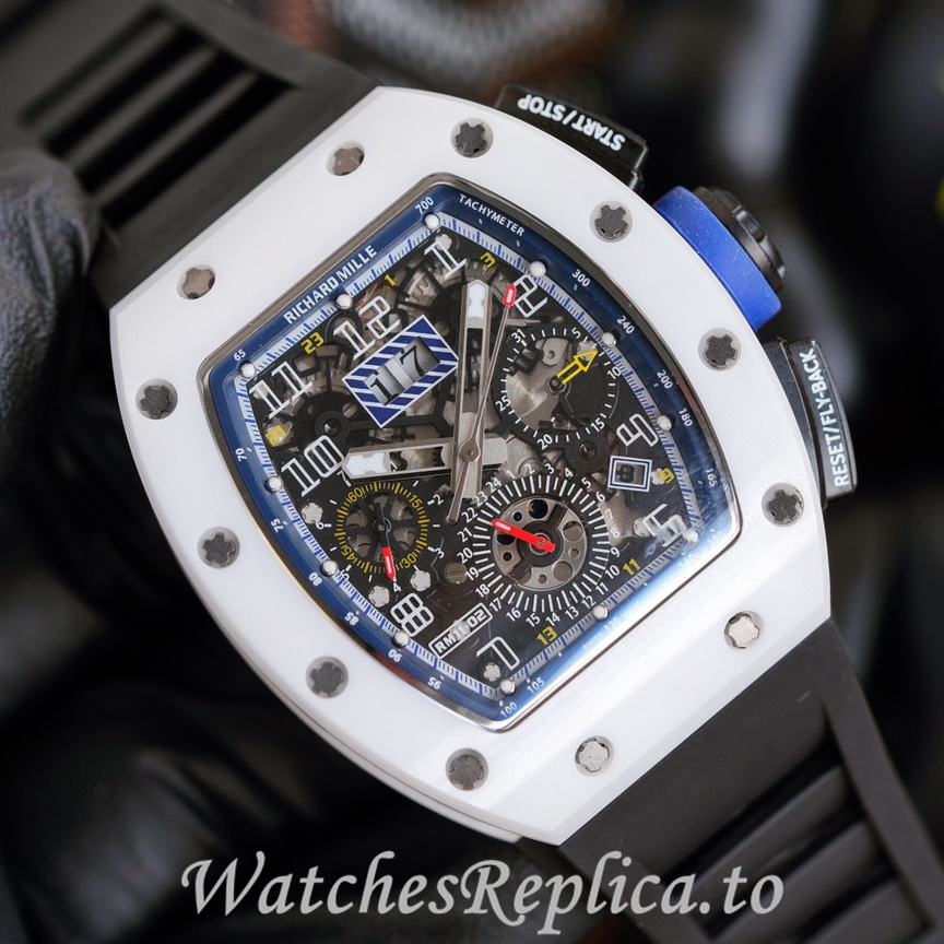 Richard Mille Replica RM11-03 Rubber strap 50MM - WatchesReplica.is