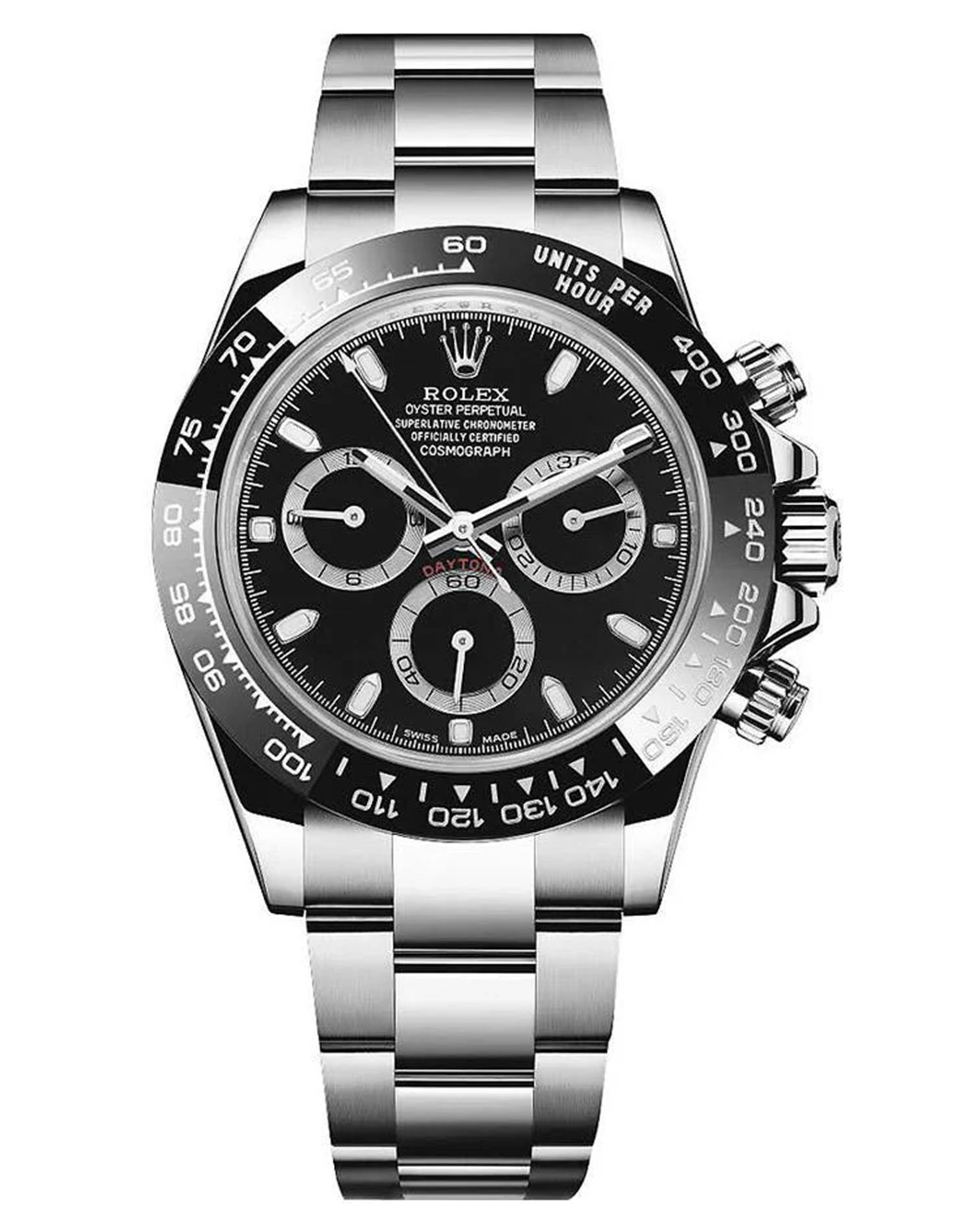 Rolex Daytona 40mm Black Dial 116500LN - WatchesReplica.is