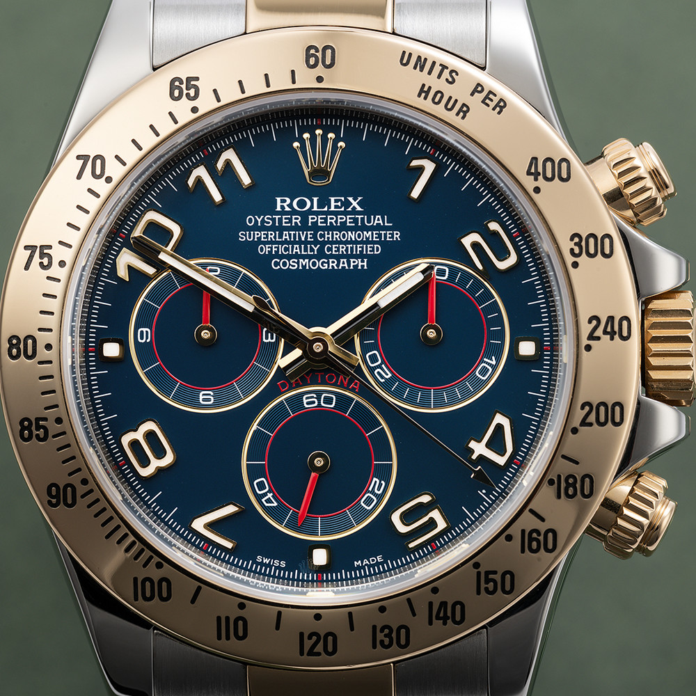 Rolex Daytona Blue Dial 116523 - WatchesReplica.is