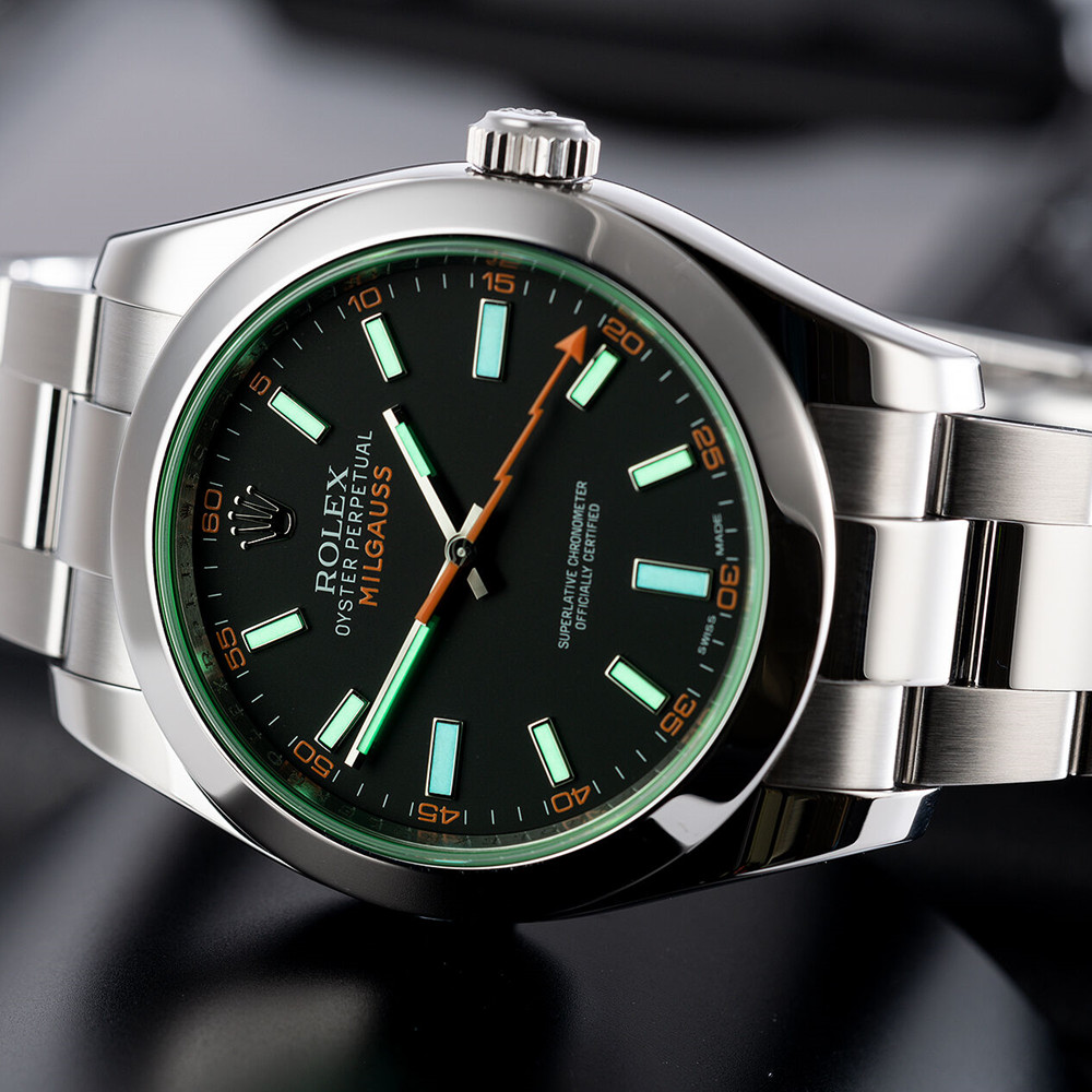 Replica Rolex Milgauss 116400GV 0001 40MM - WatchesReplica.is