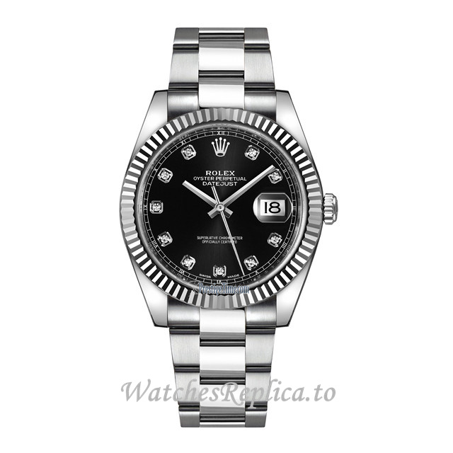 Replica Rolex Datejust m126334-0011 41MM Stainless steel strap Mens Watch - WatchesReplica.is