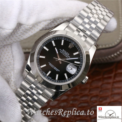 Swiss Rolex Datejust 116200-0099 Stainless steel strap 41MM - WatchesReplica.is