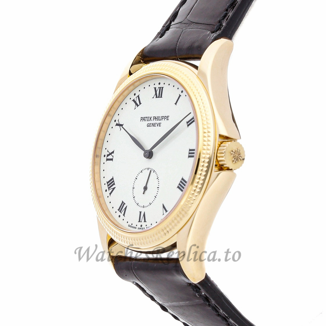 Patek Philippe Replica Calatrava Mens 36mm 5115J-001 - WatchesReplica.is