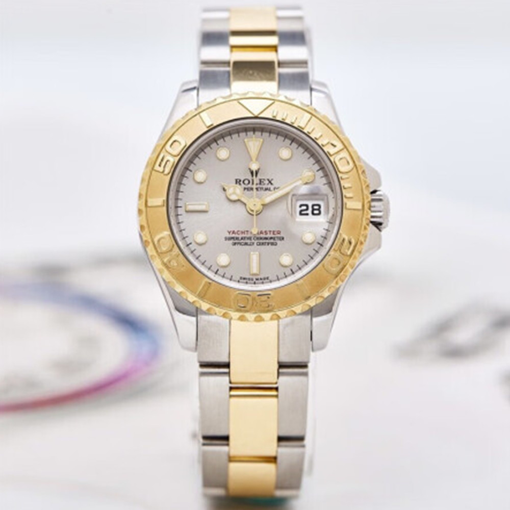 Rolex Yacht Master Grey Dial 169623 - WatchesReplica.is