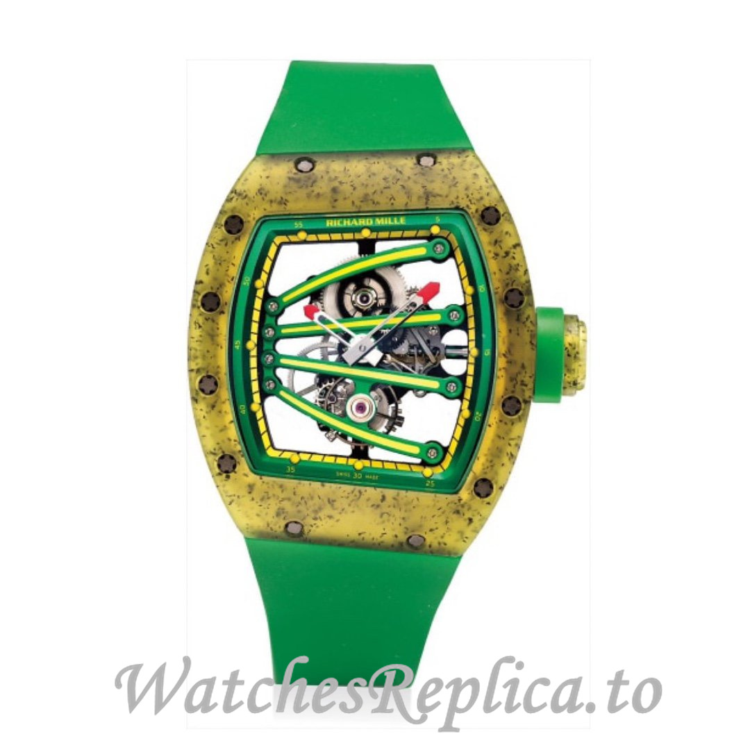 Richard Mille Replica RM59-01 Rubber strap 50MM - WatchesReplica.is