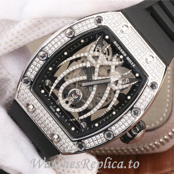 Richard Mille Replica RM19-01 Rubber strap 50MM - WatchesReplica.is