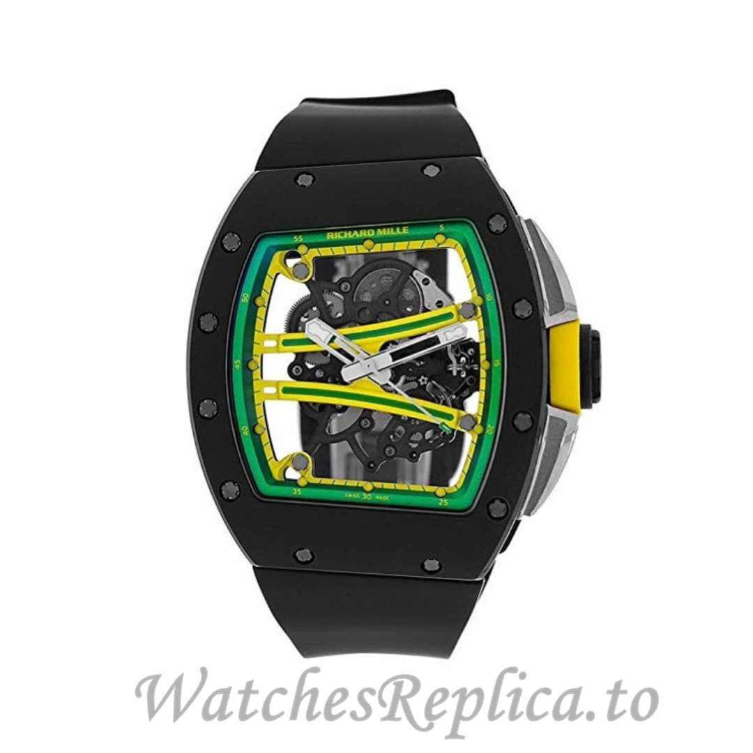 Richard Mille Replica RM61-01 Rubber strap 50MM - WatchesReplica.is