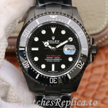 Swiss Rolex Sea Dweller Replica 126600 Stainless steel strap 43MM - WatchesReplica.is