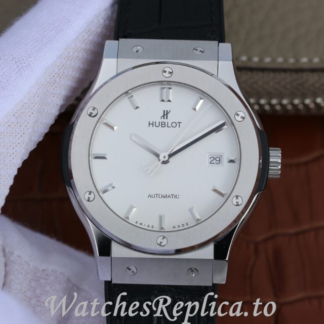 Hublot Replica 511.NX.1170.LR Leather strap 45MM - WatchesReplica.is