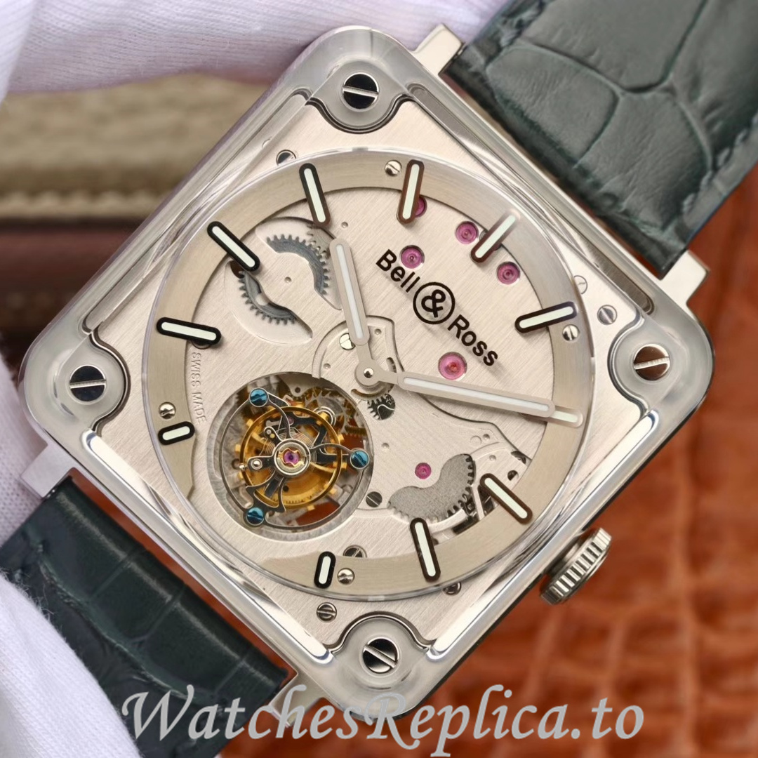 Bell Ross Replica BR-X2 Leather strap 42.5MM - WatchesReplica.is