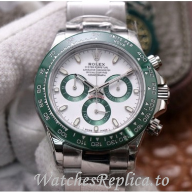 Swiss Rolex Daytona Replica 116519 Stainless steel strap 40MM - WatchesReplica.is