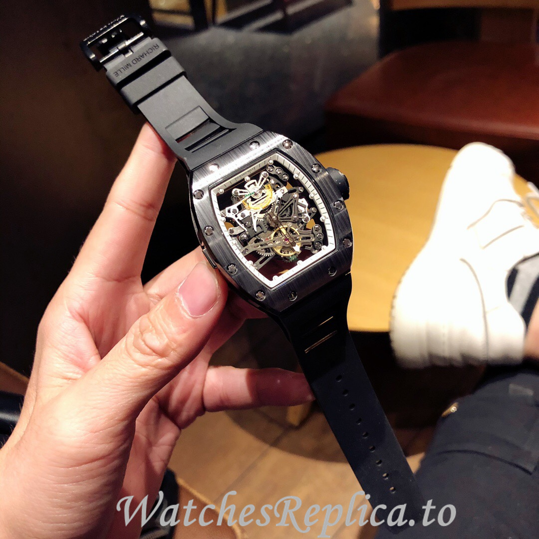 Richard Mille Replica RM38-01 Rubber strap 48MM - WatchesReplica.is