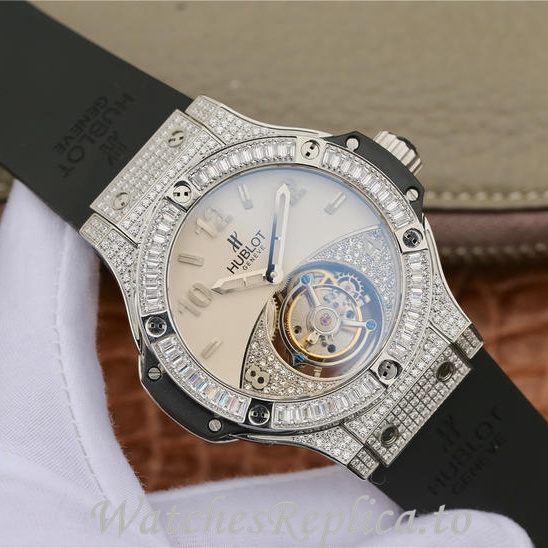 Hublot Replica Big Bang Rubber strap 44MM - WatchesReplica.is