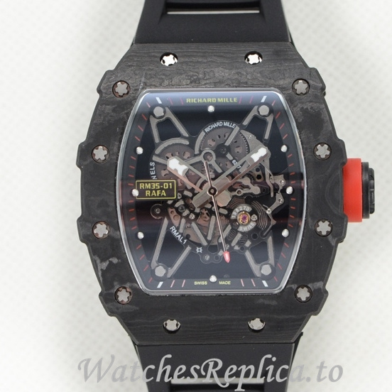 Richard Mille Replica RM35-01 Rubber strap 50MM - WatchesReplica.is