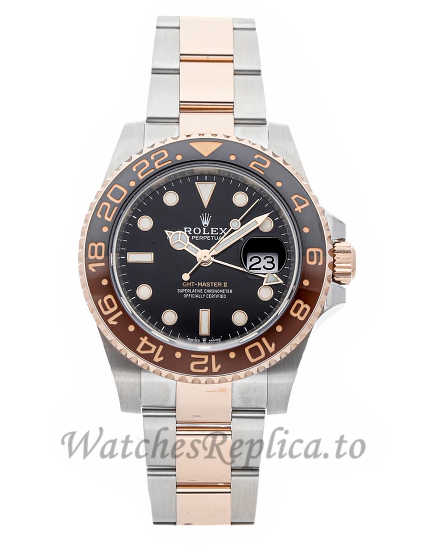 Rolex Replica GMT-Master II 40mm 126711CHNR - WatchesReplica.is