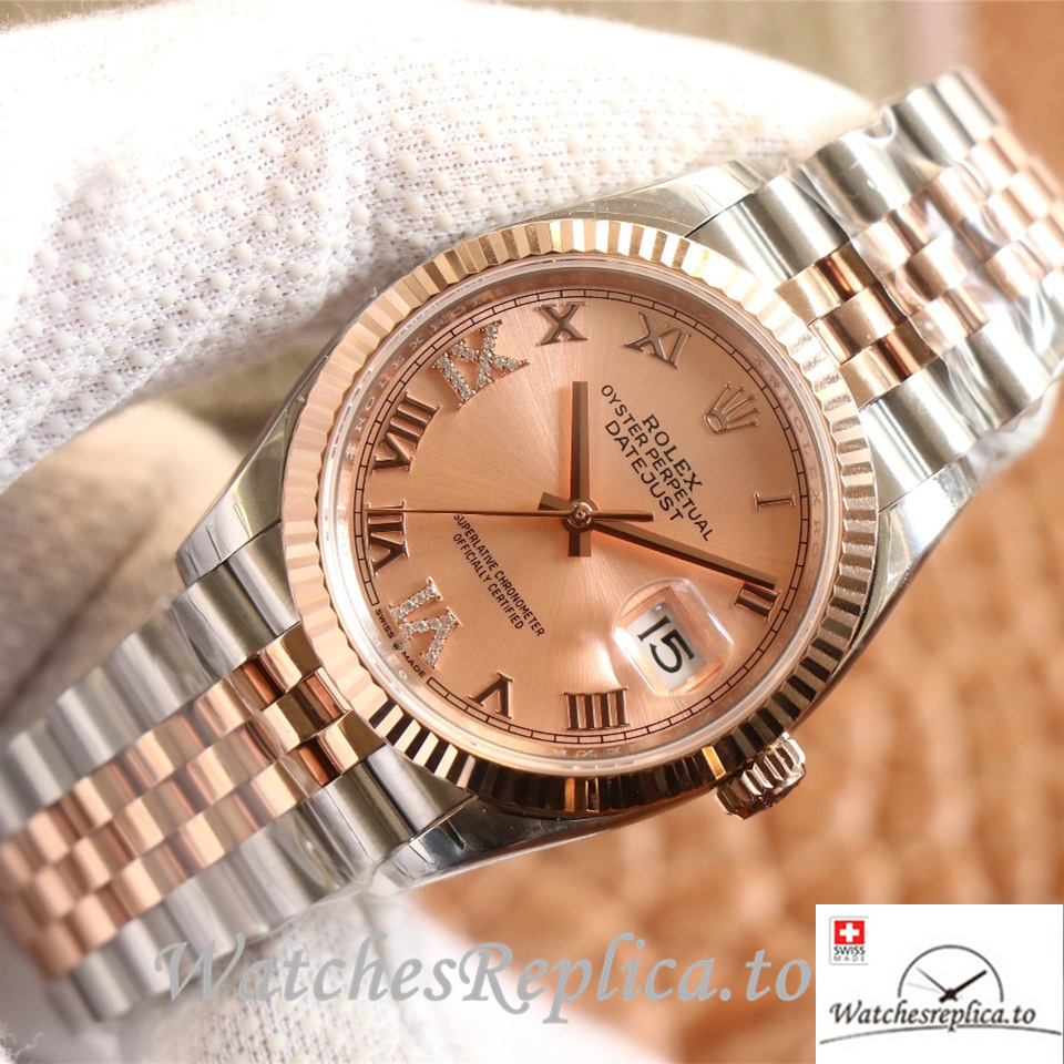 Swiss Rolex Datejust Replica 126233 Stainless steel strap 36MM - WatchesReplica.is