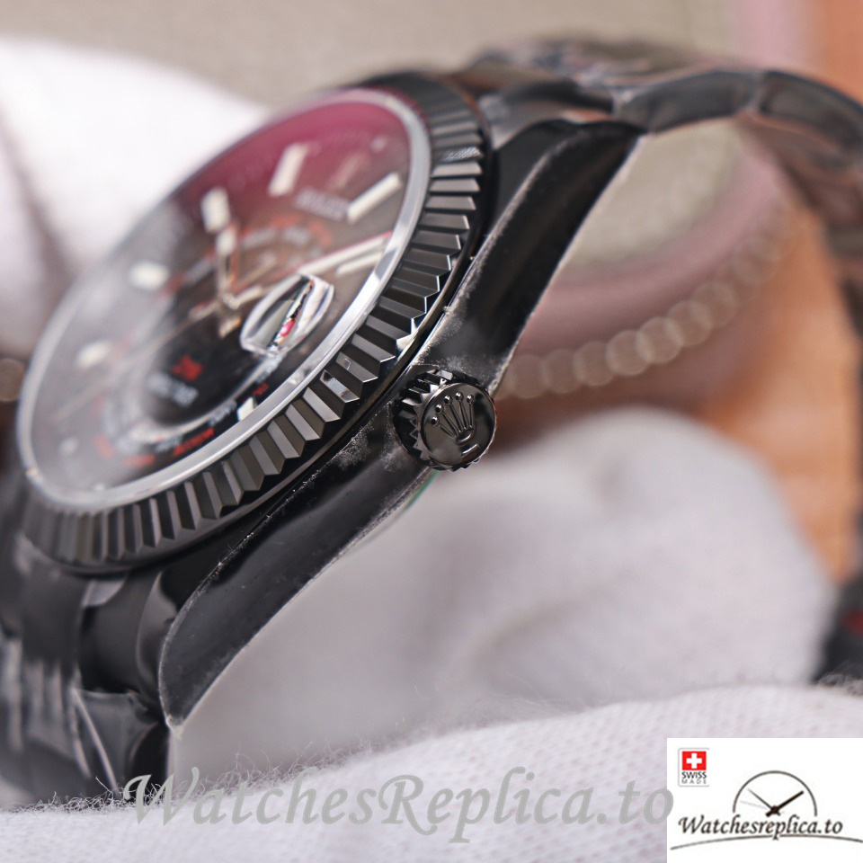Swiss Rolex Sky Dweller Replica 326934 Stainless steel strap 40MM - WatchesReplica.is