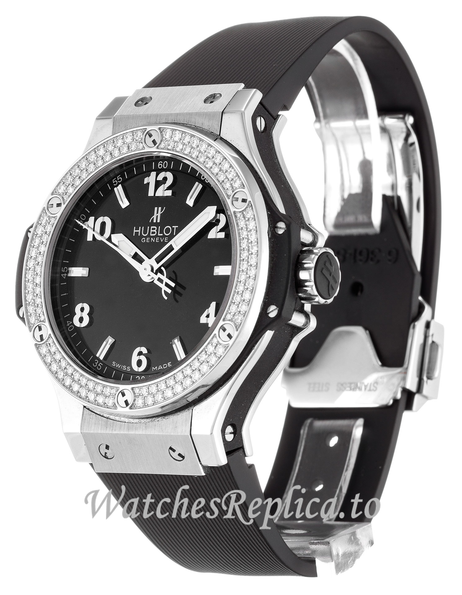 Hublot Big Bang 38mm Black Dial 361.SX.1270.RX.1104 - WatchesReplica.is