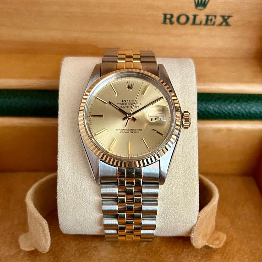 Rolex Datejust Champagne Dial 16013 - WatchesReplica.is