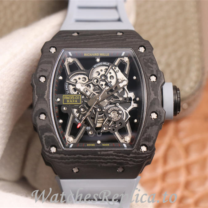 Richard Mille Replica RM035-01 Rubber strap 50MM - WatchesReplica.is