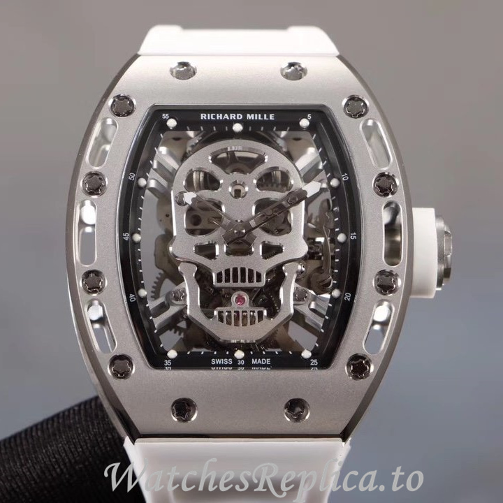 Richard Mille Replica RM052 Rubber strap 50MM - WatchesReplica.is