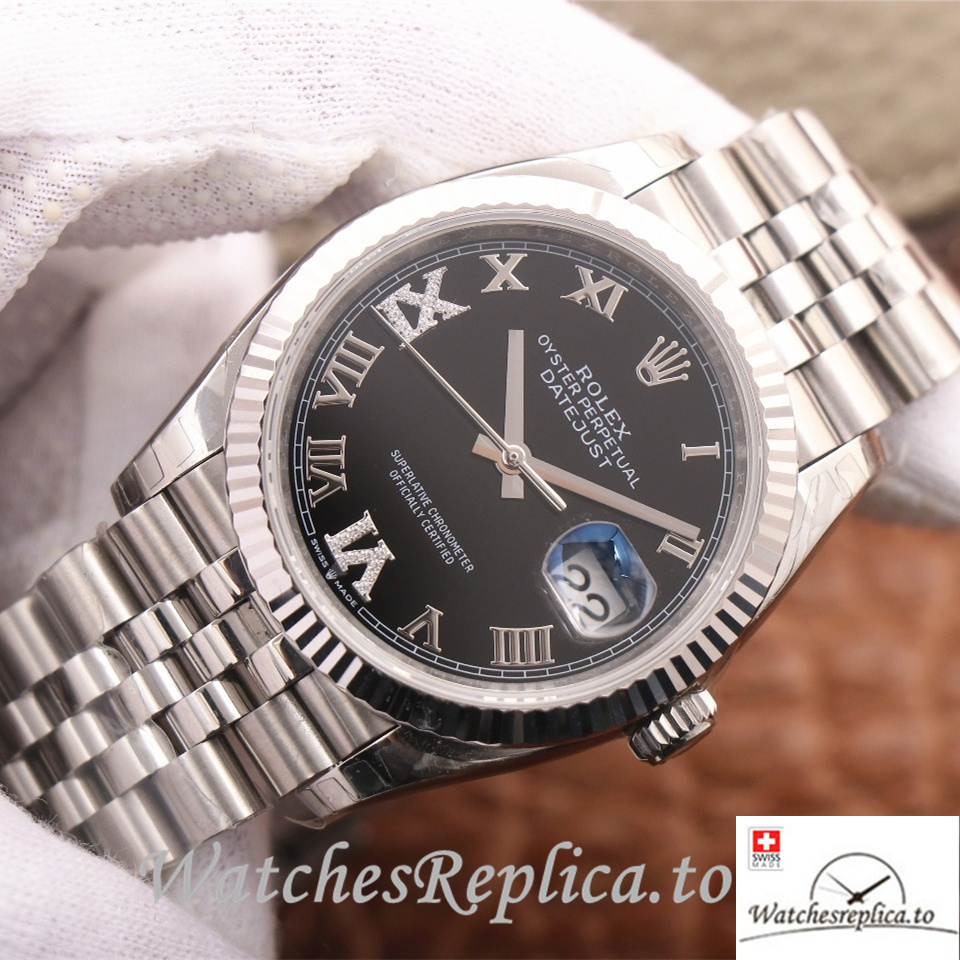 Swiss Rolex Datejust Replica 126233 Stainless steel strap 36MM - WatchesReplica.is