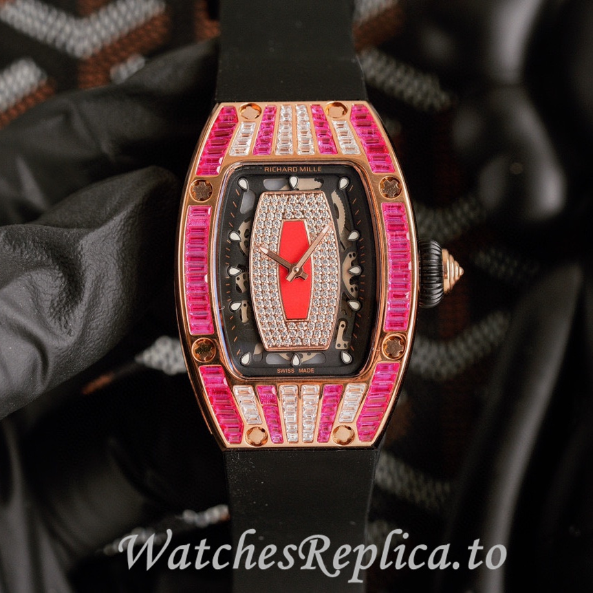 Richard Mille Replica RM007-1 Rubber strap 45MM - WatchesReplica.is