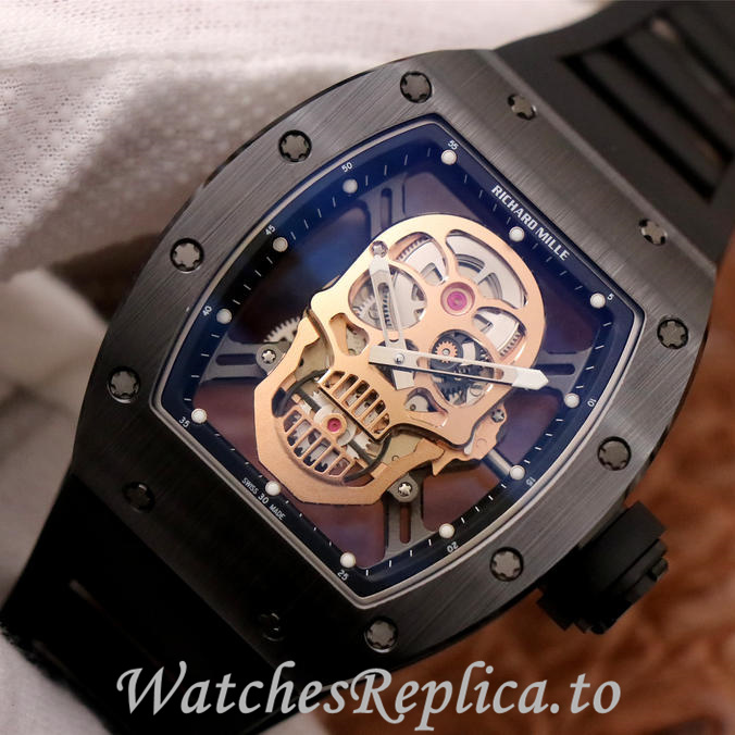 Richard Mille Replica RM052 Rubber strap 50MM - WatchesReplica.is