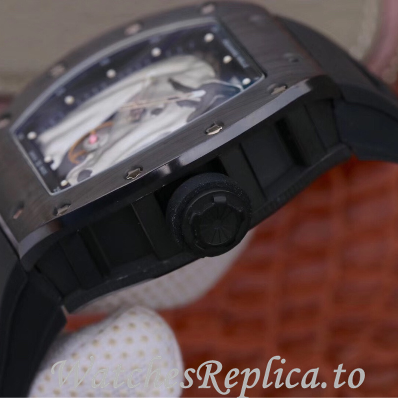 Richard Mille Replica RM52-02 Rubber strap 50MM - WatchesReplica.is